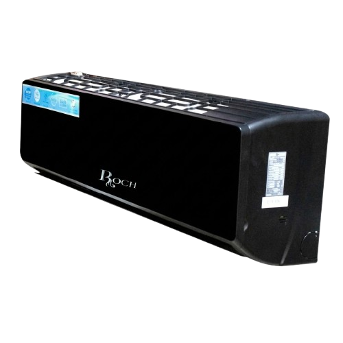 Climatiseur Split -  ROCH - 1,25 CV – 9000 BTU – R410A – Miroir Noir – Refroidissement Rapide – Garantie 06 Mois