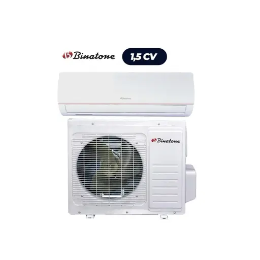 Climatiseur Split -  Binatome - ACSTA12 – 1.5CV – 12000 BTU – Blanc – 06 Mois de Garantie