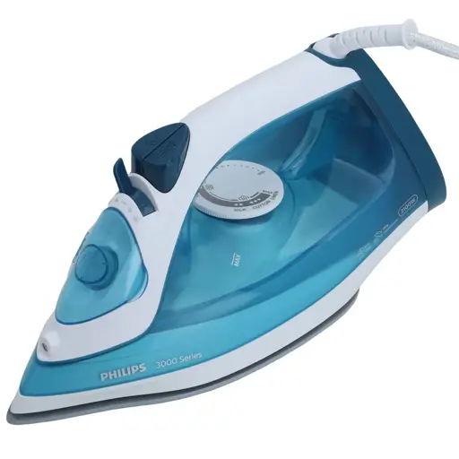 Fer à Repasser Vapeur - PHILIPS STEAM IRON DST2010/20 –  2000W – Semelle Ceramic Antiadhésive – Bleu Ciel – 03 Mois de garantie