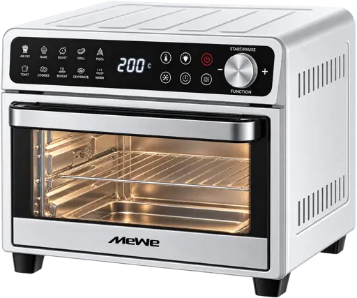 Friteuse à Air Multifonction - Mewe - MWKCA-AIRF1802 - Capacité 18 L - Ecran Tactile - Puissance 1700 W - Garantie 12 Mois