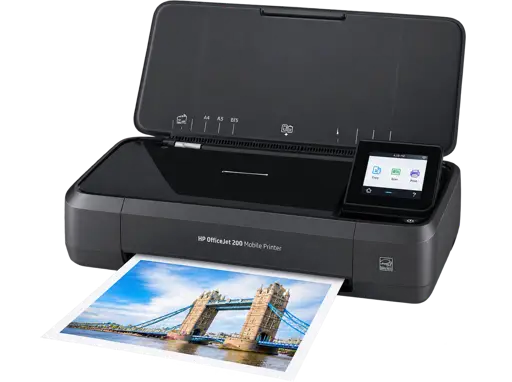 Imprimante Multifonction Jet D’encre Portable HP -  OfficeJet 250 Mobile CZ992A -  Batterie Rechargeable - Écran Tactile Couleur 2,65" -ADF -Smart - Garantie 6 Mois