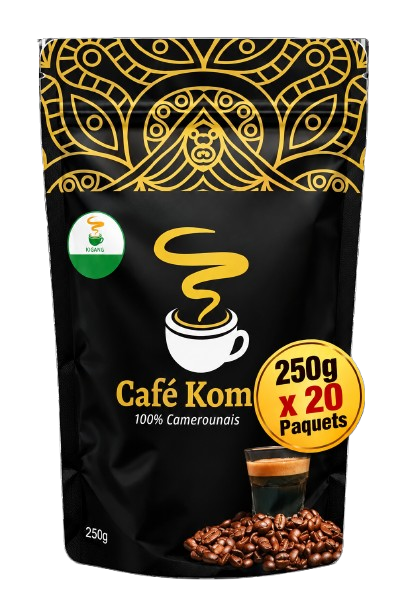 Café Kom  - Ngang Moulu 250 g x 20 Paquets