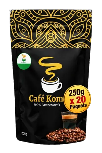 Café Kom  - Ngang Moulu 250 g x 20 Paquets