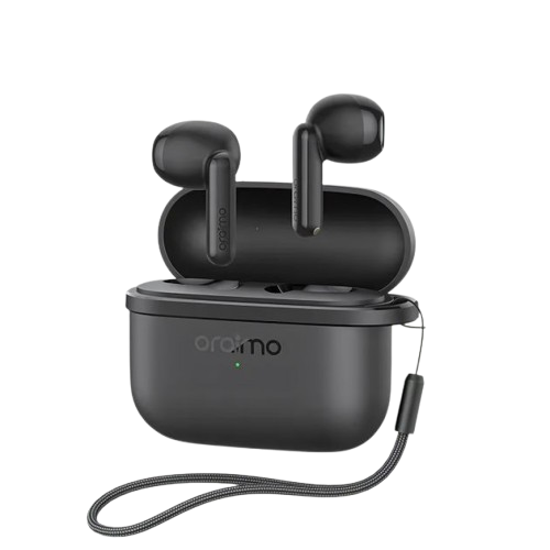 Écouteurs sans fil Oraimo -  SpaceBuds HAYATO – True Wireless Stereo (TWS) – Bluetooth 6.0 – Jusqu’à 50 h d’autonomie avec le boîtier – Mode Gaming à faible latence – Traduction IA  – Boîtier édition Free Fire – Garantie 12 mois