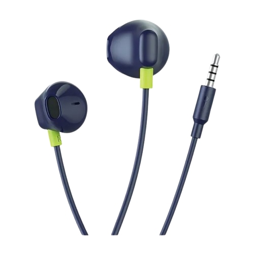 Écouteurs filaires Oraimo -  Halo Lite – Demi-intra-auriculaires – Jack 3,5 mm – Haut-parleurs 14,2 mm  – Microphone intégré pour appels clairs - Garantie 12 mois