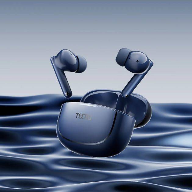 Ecouteur sans fil - TECNO Bud 4 Air - stéréo - Suppression du bruit par IA - Bluetooth 5.4