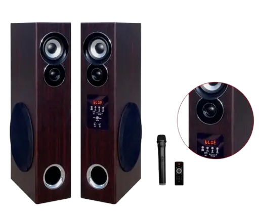 Enceinte Bluetooth -Ubit -  TS-14000 Stéréo 2.0 Karaoké - Garantie 03 Mois