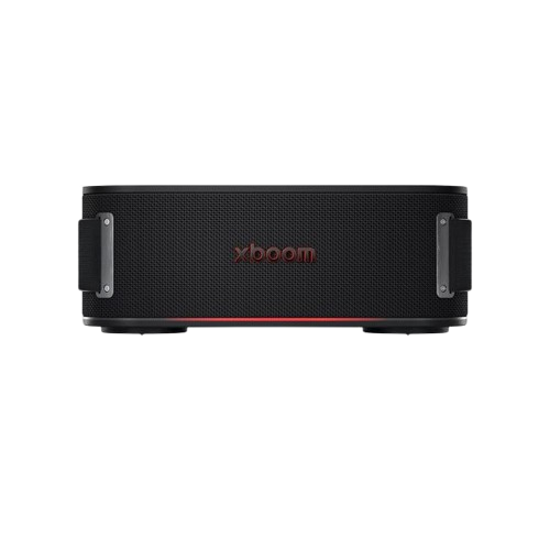 LG  -  XBOOM BOUNCE par will.i.am – Enceinte Bluetooth Portable avec Sangle – 30h d’autonomie – IP67 – Barre LED lumineuse – Noir – 03 Mois de garantie