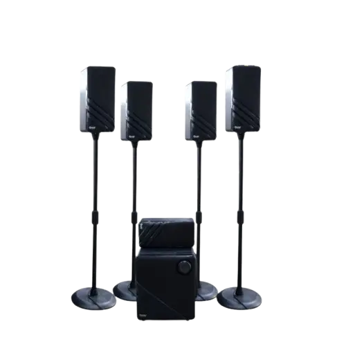 Speaker Multimédia -  Oscar -5.1 125W – Bluetooth – USB – SD – Télécommande – OSC-2028T – 06 Mois de Garantie