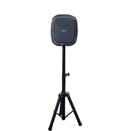 Speaker Rechargeable Portable + 1 Micro - OSCAR  - 40W OSC 1239 – Enceinte Bluetooth Portable – Noir – 06 Mois de garantie