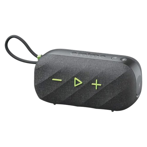 Enceinte Bluetooth portable Oraimo  - SpaceBox Active 25W – Son puissant – Basses renforcées – Égaliseur personnalisable – Radio FM – Résistance à l’eau IP55 – Noir – Garantie 12 mois