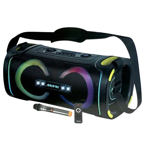  Enceinte Sono Bluetooth Rechargeable - Mewe -  MW-PTS6204 -  60W Portable Avec Micro Garantie 06 Mois
