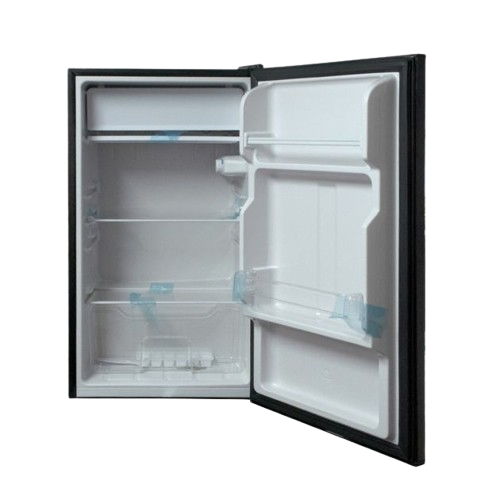 Réfrigérateur de bureau / chambre - ROCH  - 85 Litres – RFR‑120S‑M – Porte réversible – Compartiment congélateur – Noir – Garantie 6 mois