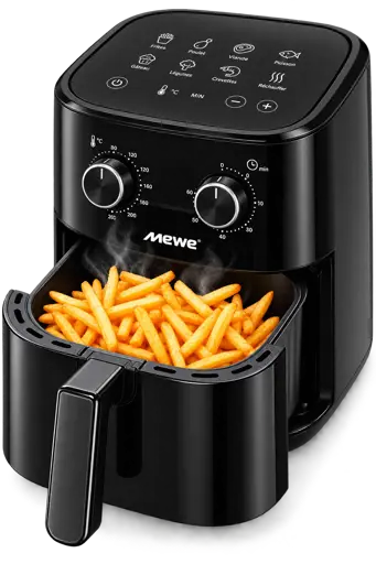 Friteuse à Air - Mewe - MWKCA-AIRF0801 - Capacité 8 L - Puissance Maximale 1400–1600 W - Garantie 12 Mois