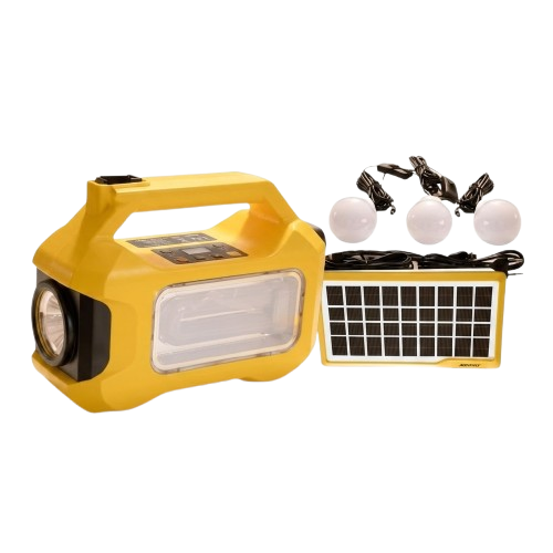 Kit d'éclairage solaire standard Mewe MWSLK-SV11Y - Batterie rechargeable 4000 mAh - Garantie 12 Mois