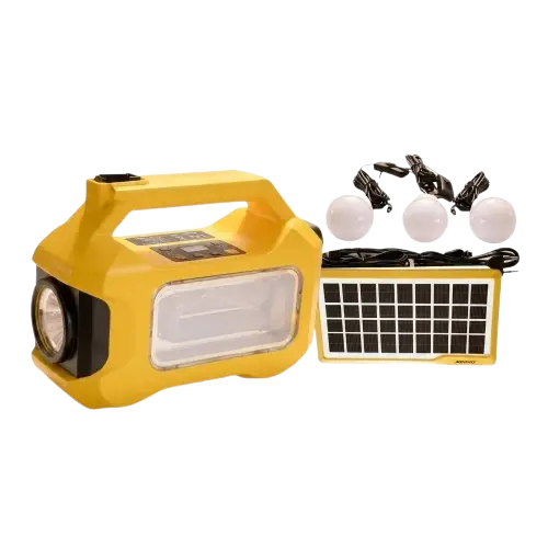 Kit d'éclairage solaire standard - Mewe -  MWSLK-SV11Y -  Avec Batterie Rechargeable 4000 mAh - Garantie 03 Mois