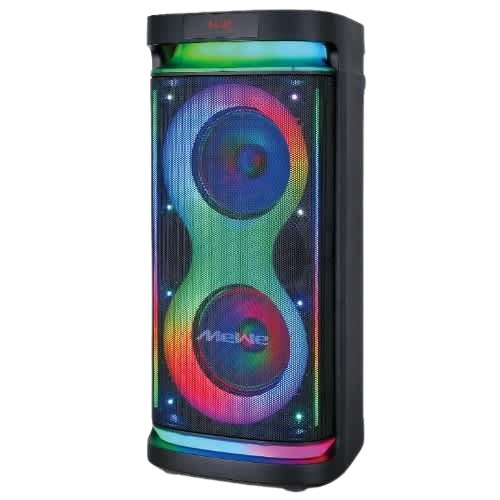Enceinte De Soirée Rechargeable - Mewe -  MWAUD-PTS1001 -  1500 W Bluetooth USB FM Avec Microphone Sans Fil - Garantie 06 Mois