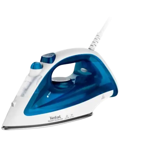Fer à vapeur antiadhésif Steam Essentiel - TEFAL - FV1054LO - 1200 watts 