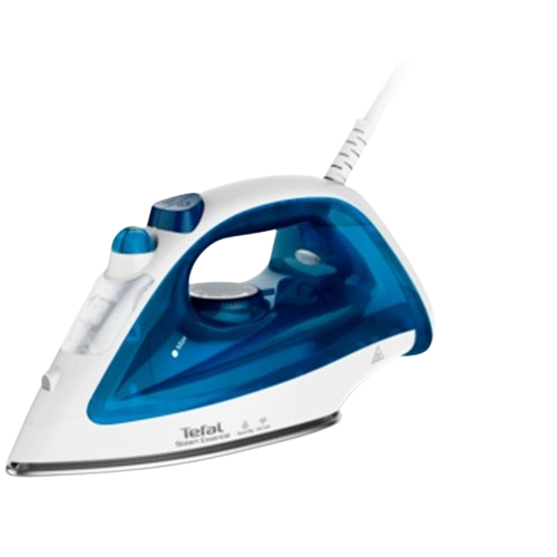 Fer à vapeur antiadhésif Steam Essentiel - TEFAL - FV1054LO - 1200 watts 