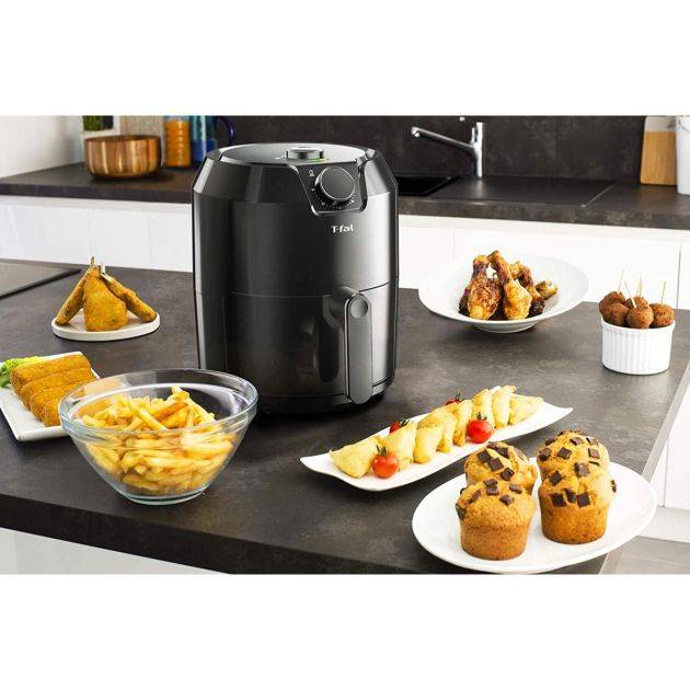 Friteuse à Air Easy Fry Classique - Tefal - EY201815  - 4,2 Litres - 1500W - Noir 