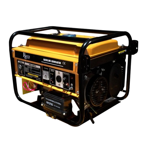 Groupe Électrogène à Essence - ROCH RGG-3000-S – 3.5KW – Réservoir Grande Capacité – Disjoncteur Intégré – 06 Mois de Garantie