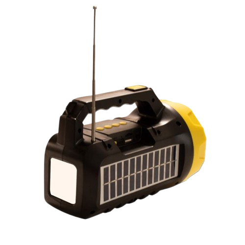 Haut-Parleur Bluetooth Rechargeable - Mewe - MWAUD-BTS01  Avec Charge Solaire Et Lampe De Poche - Garantie 03 Mois