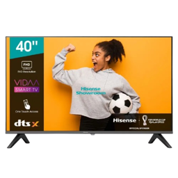 Hisense - Télévision SMART 40" modèle 40A4 - Wi-Fi intégré