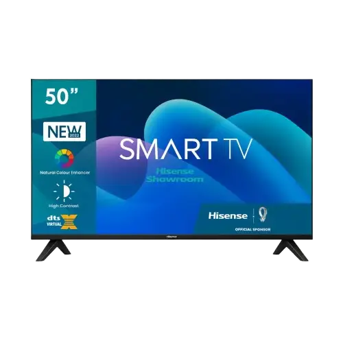 Télévision Smart - 50A4 - HISENSE  – Télévision 50 Pouces Full HD LED – VIDAA Smart TV – Wi-Fi – Bluetooth – 06 Mois de Garantie