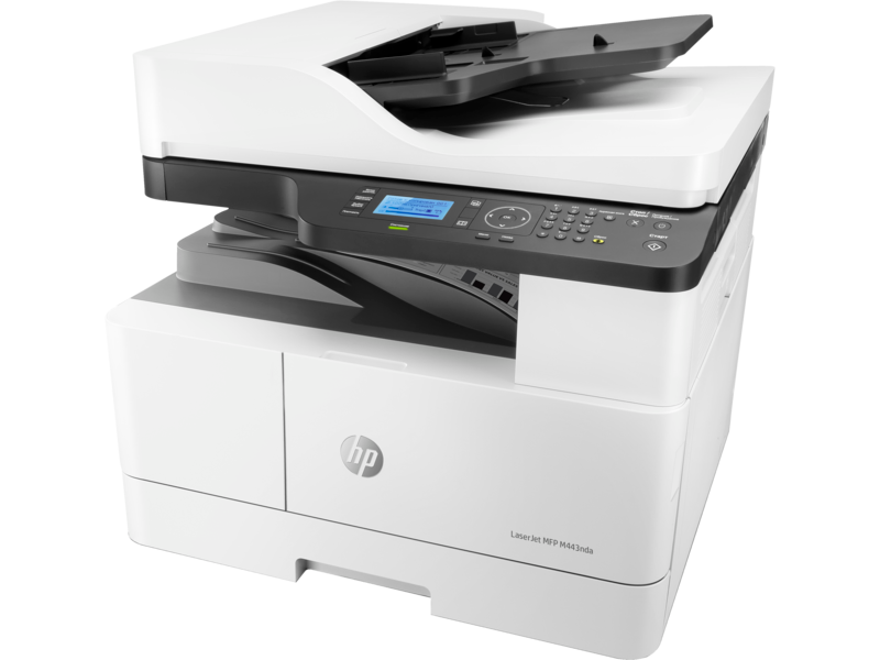 Imprimante multifonction laser monochrome HP - 8AF72A -   laserjet mfp m443nda -  copie & numérisation - 40 ppm - 1200 x 1200 dpi - recto verso - ethernet & usb - Garantie 6 mois