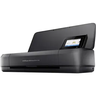 Imprimante Multifonction Jet D’encre Portable HP -  OfficeJet 250 Mobile CZ992A -  Batterie Rechargeable - Écran Tactile Couleur 2,65" -ADF -Smart - Garantie 6 Mois