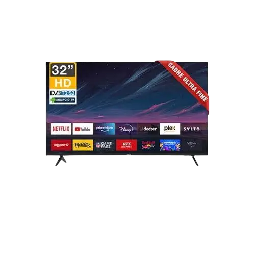 Télévision Roch - LED 32 Pouces - Smart Android  - DSA-B32 – Compacte, Connectée, Garantie 06 Mois