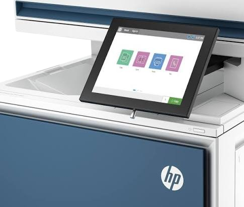 Imprimante multifonction laser couleur HP - color laserjet enterprise mfp 5800dn 6QN29 - jusqu’à 43 ppm- recto verso - écran tactile couleur  - sécurité hp intégrée - Garantie 06 mois