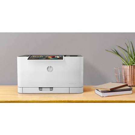 Imprimante Laser Couleur HP -  Color Laser 150a  - 4ZB94A - Impression A4 18 ppm noir - 4 ppm couleur - 600 x 600 dpi - USB 2.0 - 150 feuilles - Toner HP 117A - Format compact   - Garantie 6 mois
