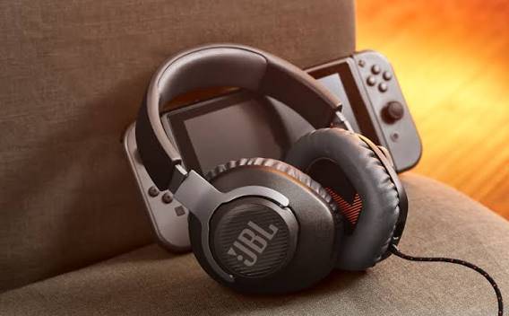 Casque De Jeu -  Filaire Supra-Auriculaire - JBL -  QUANTUM 100 – Microphone Amovible – Jack 3,5 mm – Garantie 06 Mois