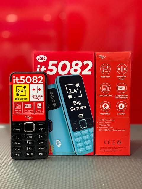 Itel it5082 - 2,4" - Triple Carte SIM - 2000mAh – Garantie 06 Mois