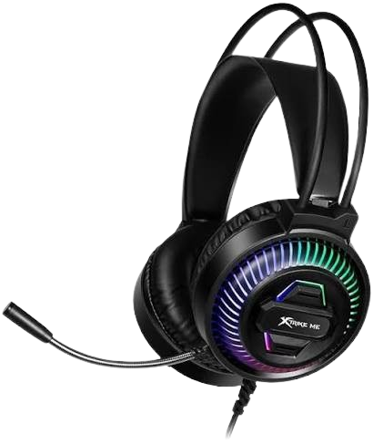 Casque Gaming  - Xtrike-Me  - GH-510 – Filaire RGB – Microphone Intégré – Son Stéréo – Compatible PC, Console & Smartphone – Garantie 03 Mois
