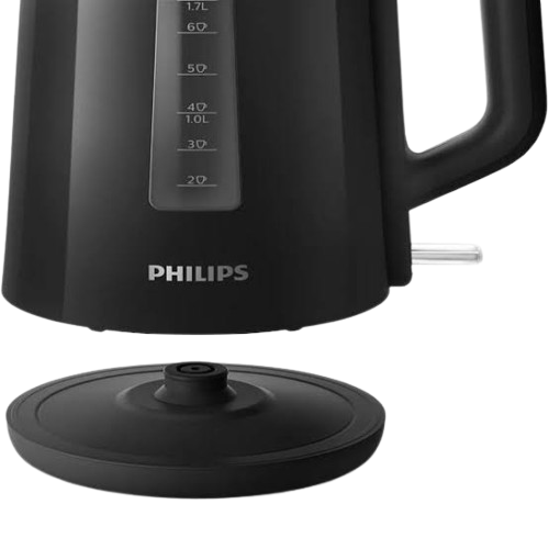 Bouilloire Électrique 1,7L Noir Mat - PHILIPS HD9314/91  – 2200W – Chauffe rapide – 03 Mois de garantie