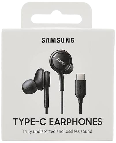Écouteurs Filaire USB Type-C - Samsung - AKG TYPE-C Earphones  – Microphone Intégré – Son Haute Fidélité – Garantie 06 Mois