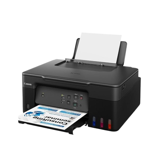 Imprimante Jet d’encre couleur Canon  - PIXMA G2430 - format A4 - textes nets et couleurs éclatantes - connexion USB - design compact et facile à utiliser - maison, étudiants et petits bureaux - compatible cartouches Canon PG/CL - Garantie 06 mois 