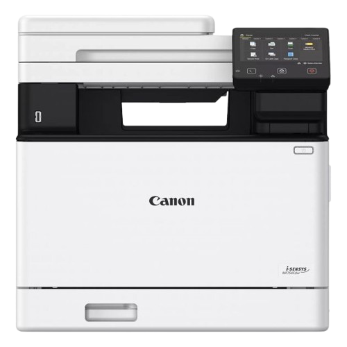Imprimante multifonction laser couleur  Canon -F754CDW - impression couleur et noir & blanc jusqu’à 33 ppm - résolution 1200 x 1200 dpi - recto verso automatique - WiFi, Ethernet et USB - écran tactile LCD couleur - sécurité avancée - Garantie 6 mois