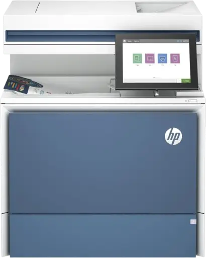 Imprimante multifonction laser couleur HP - color laserjet enterprise mfp 5800dn 6QN29 - jusqu’à 43 ppm- recto verso - écran tactile couleur  - sécurité hp intégrée - Garantie 06 mois