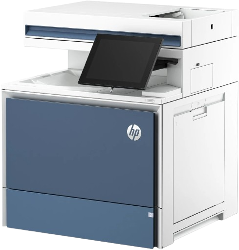 Imprimante multifonction laser couleur HP - color laserjet enterprise mfp 5800dn 6QN29 - jusqu’à 43 ppm- recto verso - écran tactile couleur  - sécurité hp intégrée - Garantie 06 mois