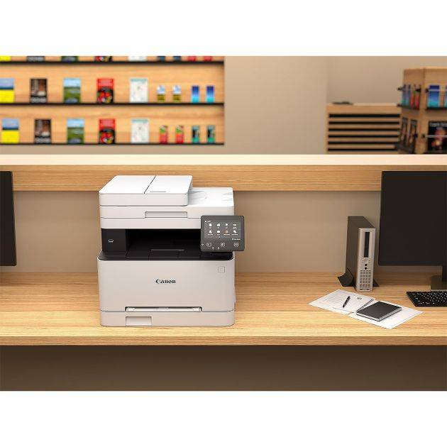 Imprimante Multifonction Laser Couleur Canon -  I-SENSYS MF657Cdw – Vitesse jusqu’à 21 ppm – Chargeur Automatique de Documents (ADF)   – Impression Mobile depuis Smartphones et Tablettes – Solution Professionnelle pour PME  – Garantie 06 mois