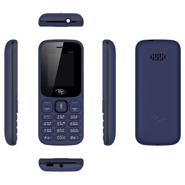 Itel It2165 – 1,8 Pouces – Double SIM – Radio FM – Torche – Batterie 1000 mAh – Garantie 06Mois