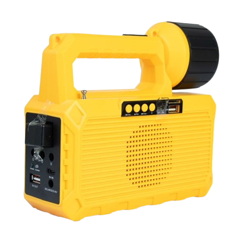 Kit Solaire Rechargeable - Mewe - MWSLK-MS09Y -  avec Haut-Parleur Bluetooth Et Panneau Solaire Inclus - Garantie 12 Mois