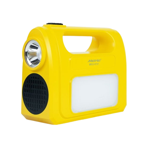 Kit Solaire Avec 3 Ampoules Led Mewe MWSLK-SV10Y - Rechargeable - Garantie 12 Mois