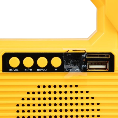 Kit Solaire Rechargeable - Mewe - MWSLK-MS09Y -  avec Haut-Parleur Bluetooth Et Panneau Solaire Inclus - Garantie 12 Mois