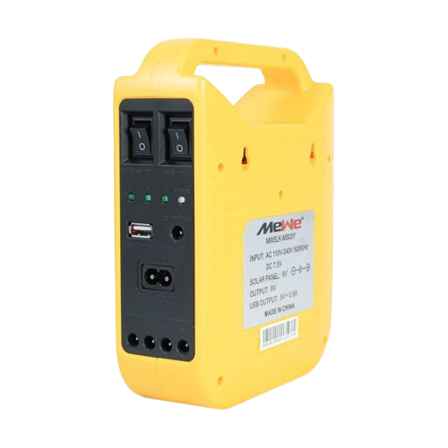 Kit solaire rechargeable - Mewe -  MWSLK-MS03Y  - avec 3 ampoules led, haut-parleur -  Bluetooth intégré - Garantie 12 mois
