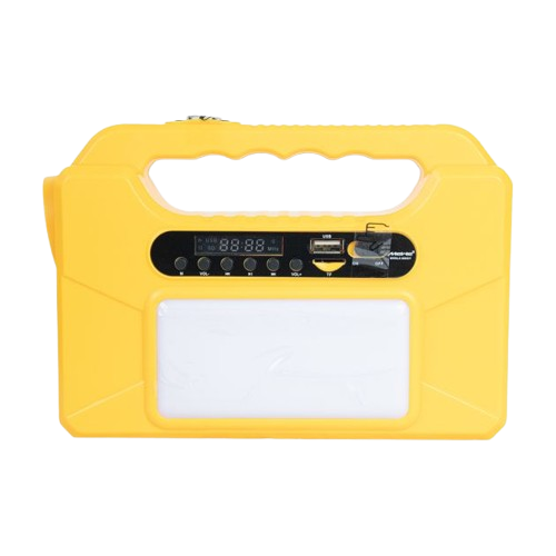Kit Solaire Rechargeable Avec Haut-Parleur - Mewe - MWSLK-MS02Y -  Bluetooth - Et 3 Ampoules Led - Garantie 12 Mois
