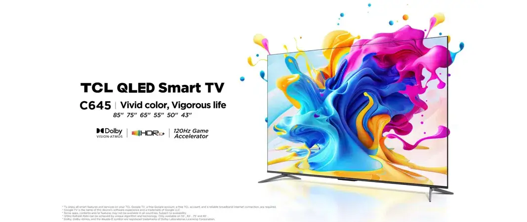 TV Smart TCL- 85C645 ANDROID QLED